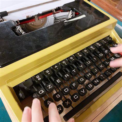 Ai generativa scuola macchina scrivere