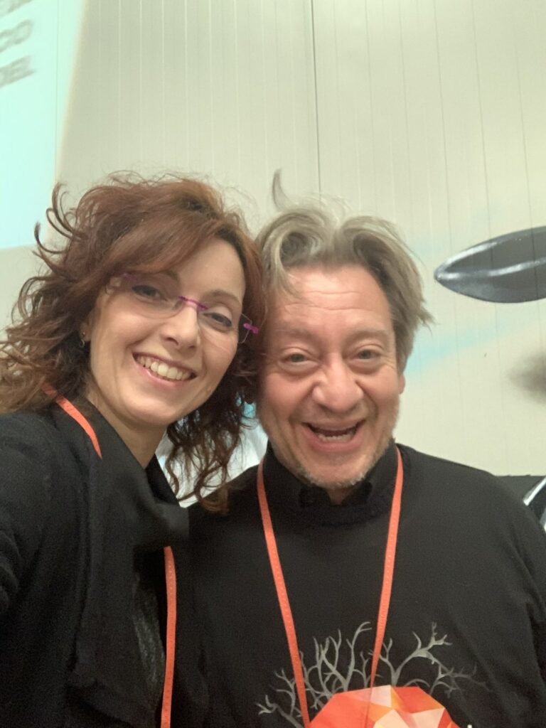 tedx speaker ester liquori e il coach Diego Parassole